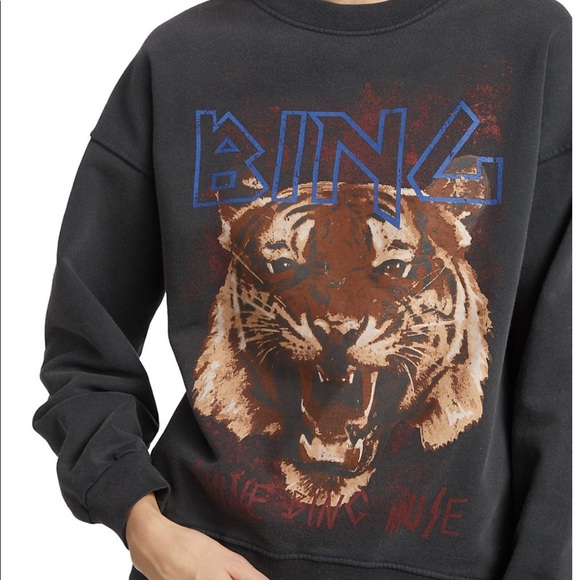 Anine Bing Tiger sweatshirt NWOT - Picture 6 of 11